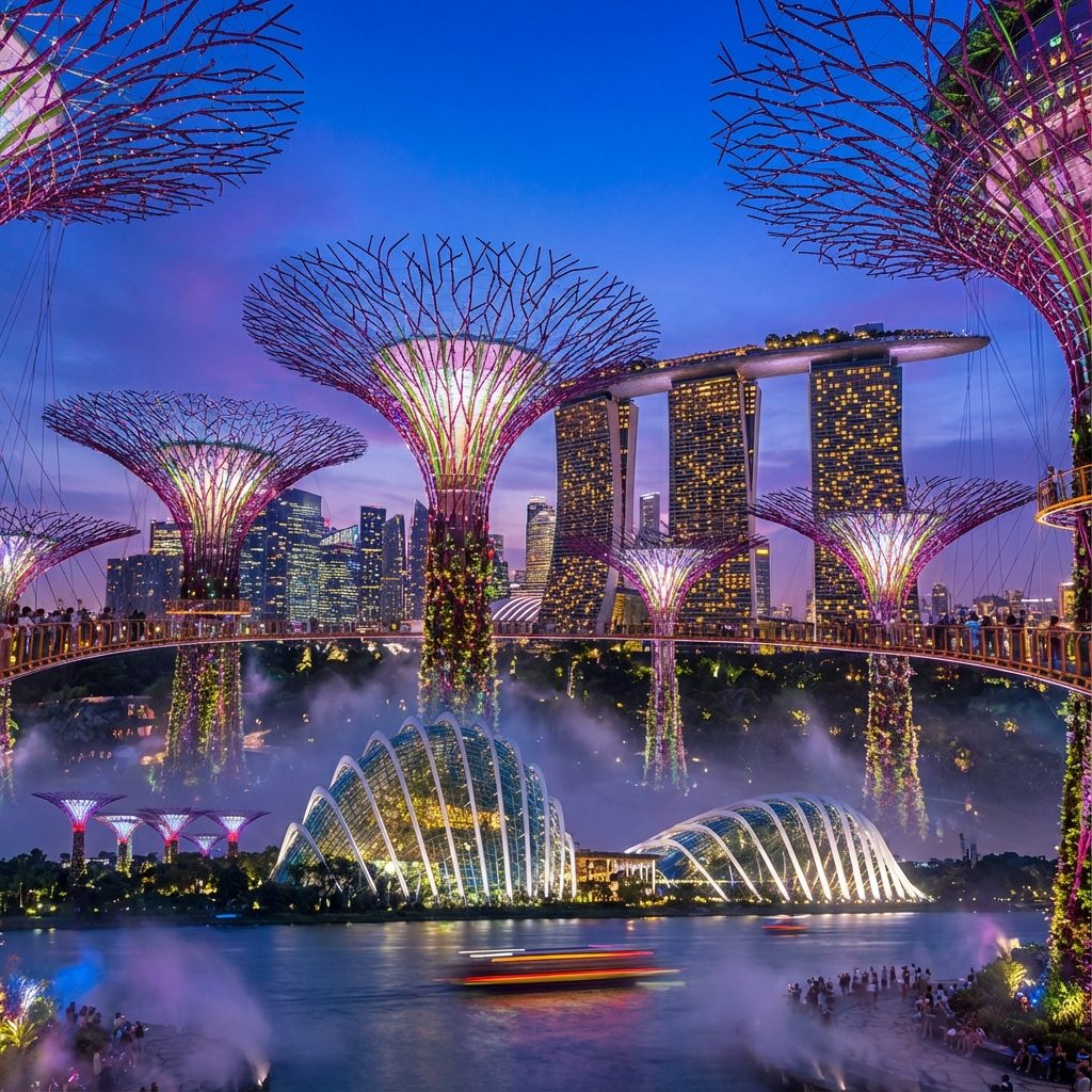Stop-over in Singapore